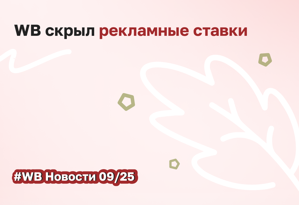 Wildberries скрыл данные о ставках и типах рекламных кампаний