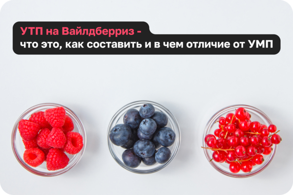 УТП на Вайлдберриз - что это, как составить и в чем отличие от УМП, УМО
